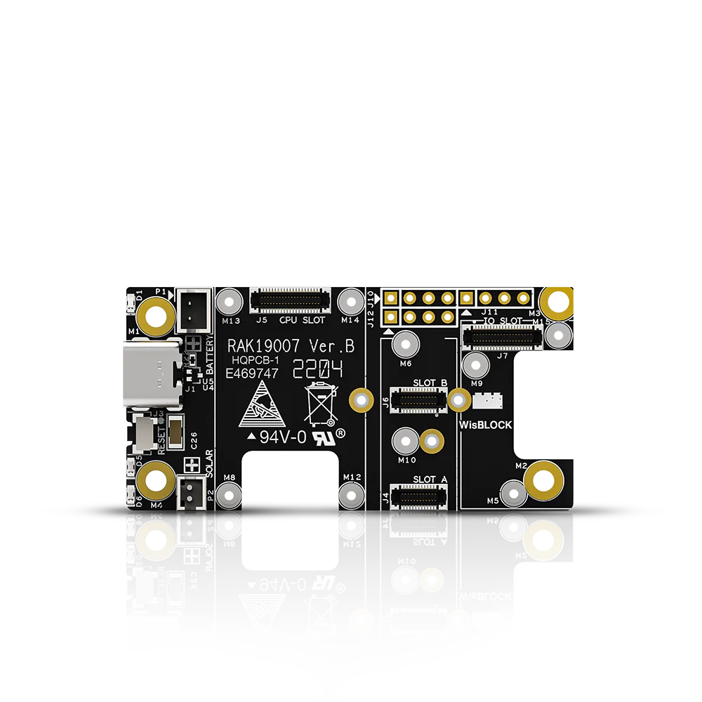 Evaluation Board | RAK3172-E| a WisDuo Evaluation Board for RAK3172 Module that uses an STM32WLE5CC SoC chip