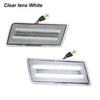 For Chrysler 300 300C 2005-2010 2PCS LED Side Marker Light Amber Front Bumper Turn Signal Light,Replace OEM Sidemarker Lamps