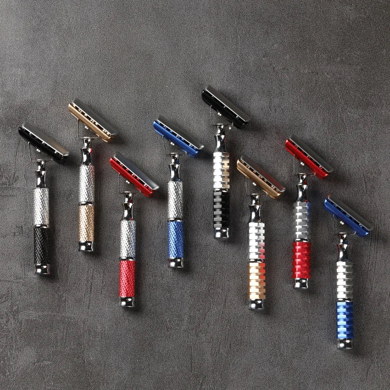 Yaqi Double Edge Safety Razor Head 45° Tilt Diagonal Slant Replacement Shaving Part