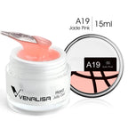 VENALISA 15ml Extension Jelly Gel Camouflage Color Nail Art Manicure Quality Poly Nail Gel Builder Extending UV LED Gel Nail
