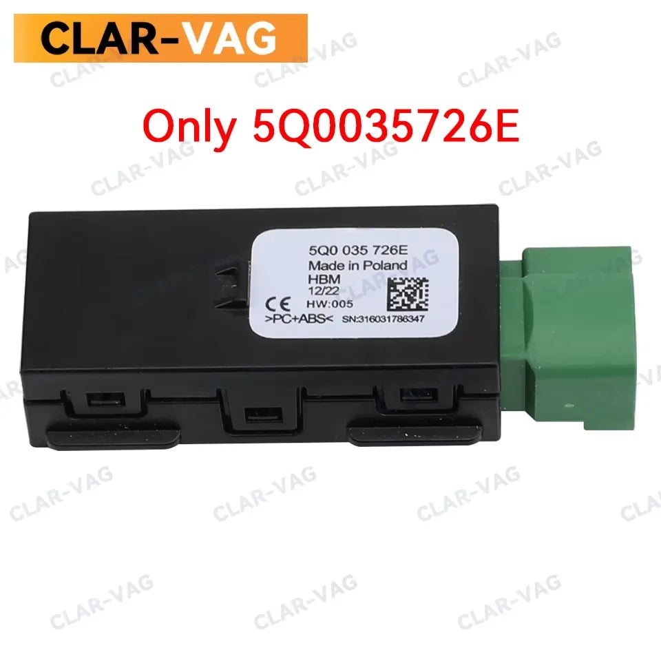 5G0035222E MIB2 USB CarPlay Media AUX Socket Switch Install Plug Button Harness For VW Golf 7 MK7 5Q0035726E 5Q0035222E
