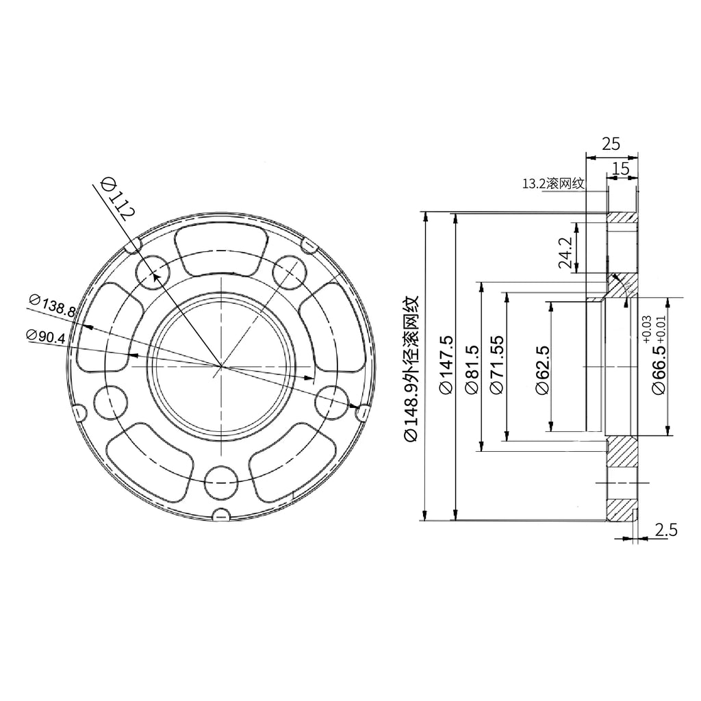 12/15/20mm Wheel Spacer Adapter PCD 5x112 CB 66.6mm-66.55mm 5-Lug Suit For Benz Car 2Pieces/set Aluminium 6061-T6