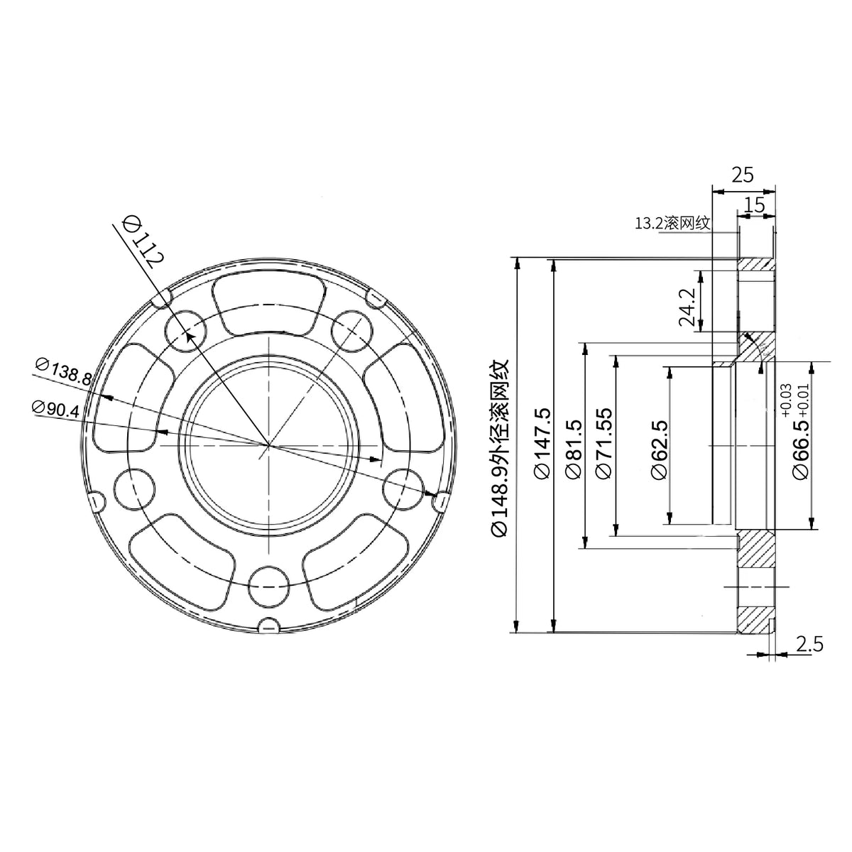 12/15/20mm Wheel Spacer Adapter PCD 5x112 CB 66.6mm-66.55mm 5-Lug Suit For Benz Car 2Pieces/set Aluminium 6061-T6