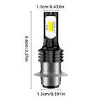 H6 H6M H15D Fit For Yamaha YFZ450R Rhino 700 Raptor YFM660 Fog Bulb 6000K Auto Fog Bulb 2 Pack