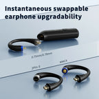 TRN BT20 Pro True Wireless Bluetooth 5.3 Earphone Module HiFi Earphone Upgrade Cable /MMCX Connector Replaceable Plug Ear Hook