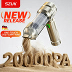SZUK New Portable Car Vacuum Cleaner Mini blower Multi Handheld Cleaning Machine with LED Light Powerful Wireless Vacuum Cleaner