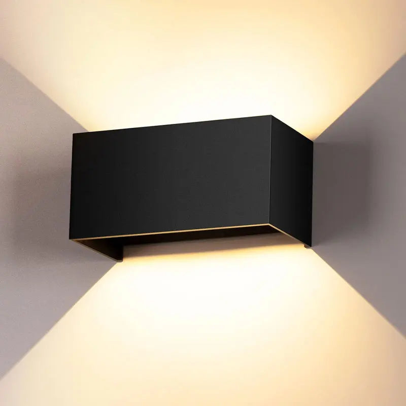 Aluminum Led Outdoor Wall Light Waterproof Porch Garden Lights Indoor Wall Lamp Decor Bedroom Living Room Corridor Stairs Lamps