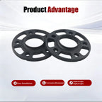 12/15/20mm Wheel Spacer Adapter PCD 5x112 CB 66.6mm-66.55mm 5-Lug Suit For Benz Car 2Pieces/set Aluminium 6061-T6
