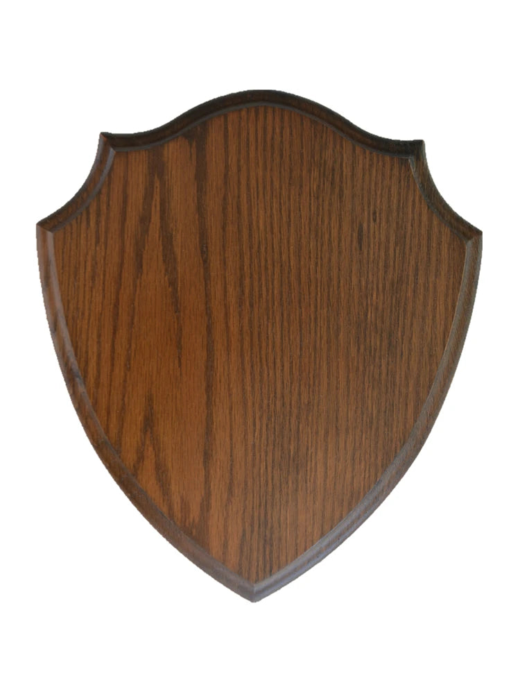 Oak Base Shields Solid Oak Shield Antler Taxidermy Plaque Roe Trophy Plate Buck Wooden Base Shields Mounting