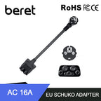 NEMA Adapter For Tesla EU 16A Schuko Adapter Gen 2 Universal Mobile Connector with TPE Cable Model S/Y/X/3 EV Connector