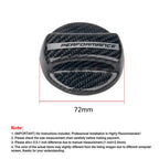 True Carbon Fiber Tank Cover Fuel Tank Air Cap Trim For BMW G80 G06 G07 G42 G14 G15 G16 F82 F20 F21 F83 M2 M3 M4 M5