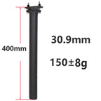 ELITA ONE Carbon Seat Post  25.4/27.2/30.9/31.6 MTB/Road Bike Seatpost  Ultralight 130g 62C