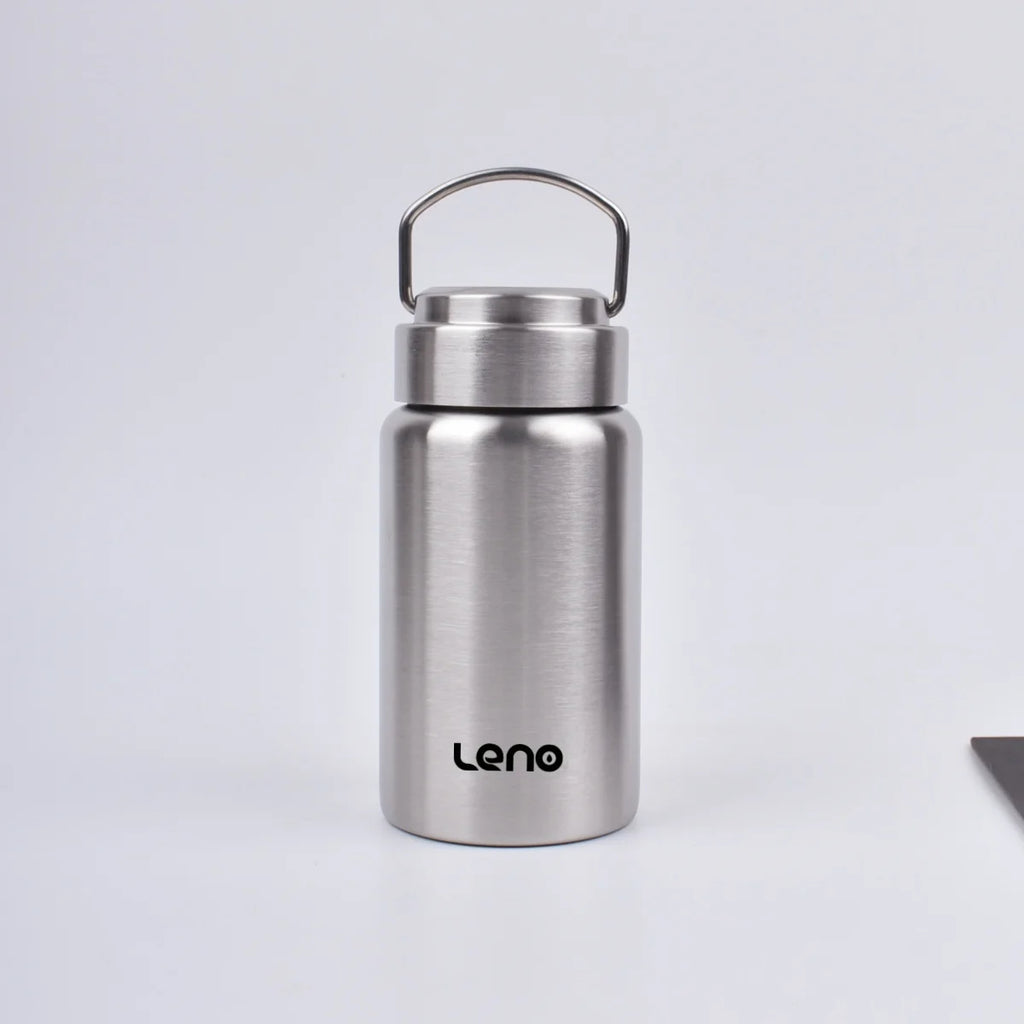 1pc Large Capacity Stainless Steel Sport Water Bottle Single-layer Rugged Water Cup Metal Flask Drinkware Camping Sports Gym