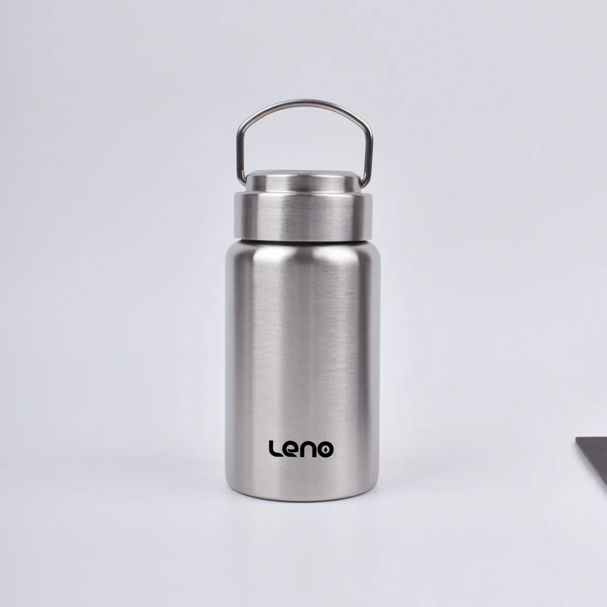 1pc Large Capacity Stainless Steel Sport Water Bottle Single-layer Rugged Water Cup Metal Flask Drinkware Camping Sports Gym