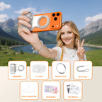 COMITOK Magnetic Phone Camera Hand Grip with Remote Control Shooting Handle Stabilizer Holder for iPhone Photography Accessories