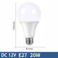 E27 20W / Warm white / DC12V