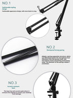 Desktop Arm Holder Mic Stand for Bm800 Microphone Stand with a Spider Cantilever Bracket Universal