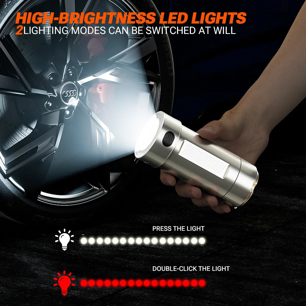 SZUK New Portable Car Vacuum Cleaner Mini blower Multi Handheld Cleaning Machine with LED Light Powerful Wireless Vacuum Cleaner
