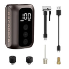 BSCOBBER A5mini Portable Air Pump Portable Rechargeable Wireless Bicycle Accessories Tire Inflator  100PSI High Pressure
