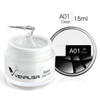 VENALISA 15ml Extension Jelly Gel Camouflage Color Nail Art Manicure Quality Poly Nail Gel Builder Extending UV LED Gel Nail