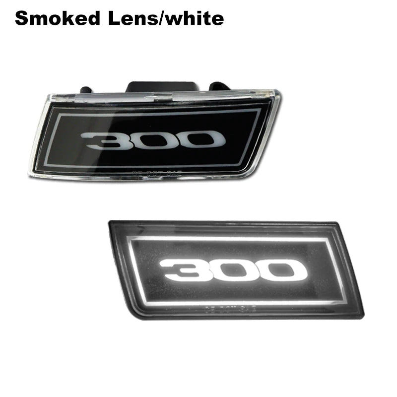 2PCS LED Side Marker Light Amber Front Bumper Turn Signal Light For Chrysler 300 300C 05-10 LED Driving Lights/Parking Lights