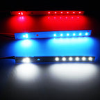 iJDM 9SMD LED Eyelid Eyebrow Modules For 2008-2010 BMW E60 LCI 5 Series 528i 535i 550i M5,HID Matching Xenon White
