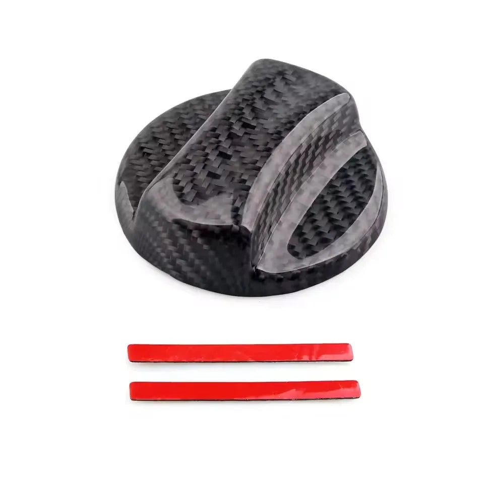 True Carbon Fiber Tank Cover Fuel Tank Air Cap Trim For BMW G80 G06 G07 G42 G14 G15 G16 F82 F20 F21 F83 M2 M3 M4 M5
