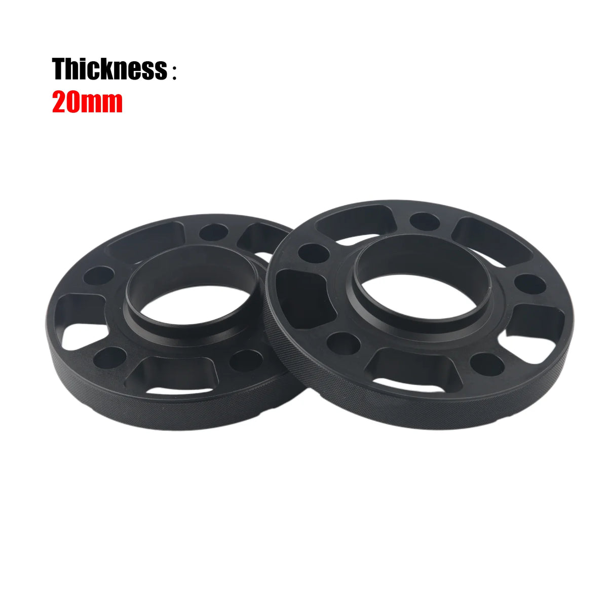 12/15/20mm Wheel Spacer Adapter PCD 5x112 CB 66.6mm-66.55mm 5-Lug Suit For Benz Car 2Pieces/set Aluminium 6061-T6