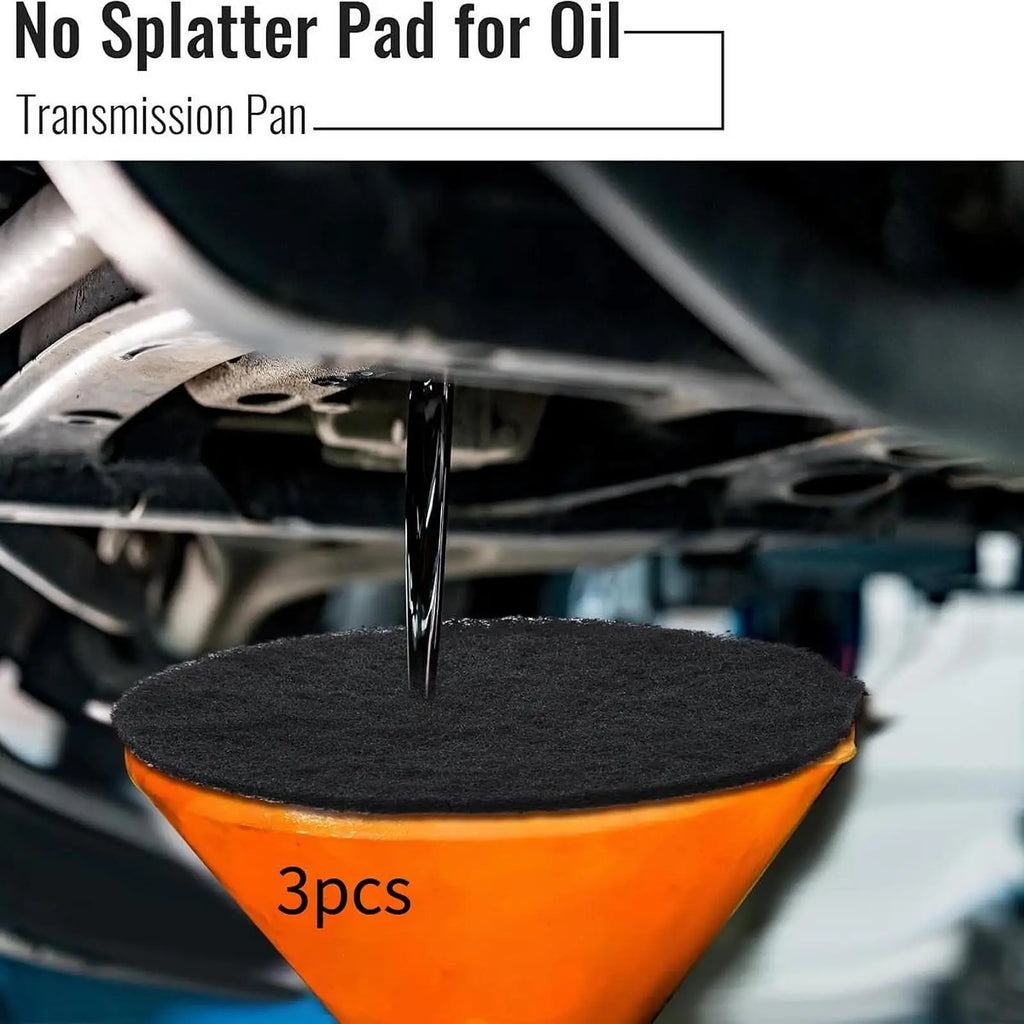 2/3/5PCS Oil Drain Splash Pads Anti Splash Oil Change Mat for Garage Automotive Car Oil Changing Transmission Drain Pan Mat