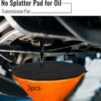 2/3/5PCS Oil Drain Splash Pads Anti Splash Oil Change Mat for Garage Automotive Car Oil Changing Transmission Drain Pan Mat