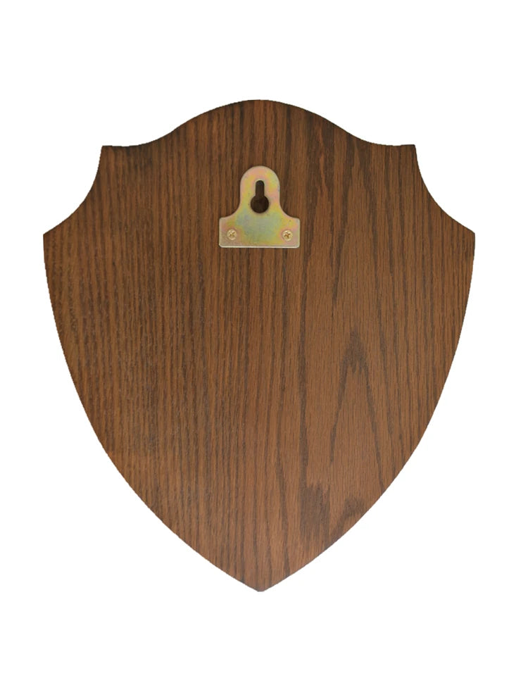 Oak Base Shields Solid Oak Shield Antler Taxidermy Plaque Roe Trophy Plate Buck Wooden Base Shields Mounting