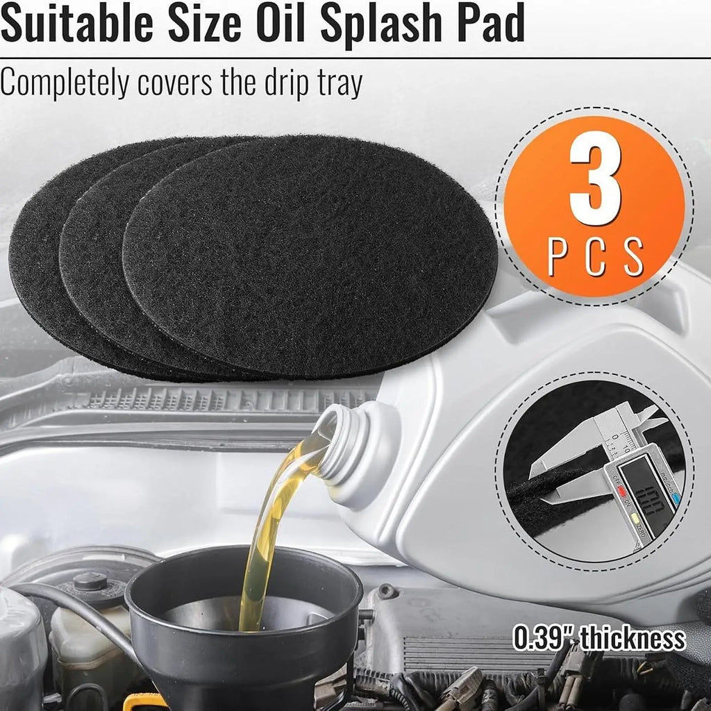 2/3/5PCS Oil Drain Splash Pads Anti Splash Oil Change Mat for Garage Automotive Car Oil Changing Transmission Drain Pan Mat