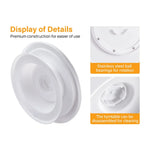 1/6pcs Cake Turntable Set Plastic Revolving Cake Decorating Stand Cake Icing Turntable includes 2 spatulas 3 icing spatulas