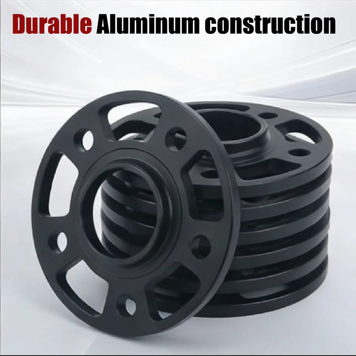 12/15/20mm Wheel Spacer Adapter PCD 5x112 CB 66.6mm-66.55mm 5-Lug Suit For Benz Car 2Pieces/set Aluminium 6061-T6