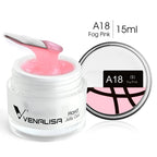 VENALISA 15ml Extension Jelly Gel Camouflage Color Nail Art Manicure Quality Poly Nail Gel Builder Extending UV LED Gel Nail