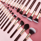 Jessup Makeup Brushes Set Professional Natural-Synthetic Hair Makeup Brush Foundation Powder Contour Eyeshadow 25pcs