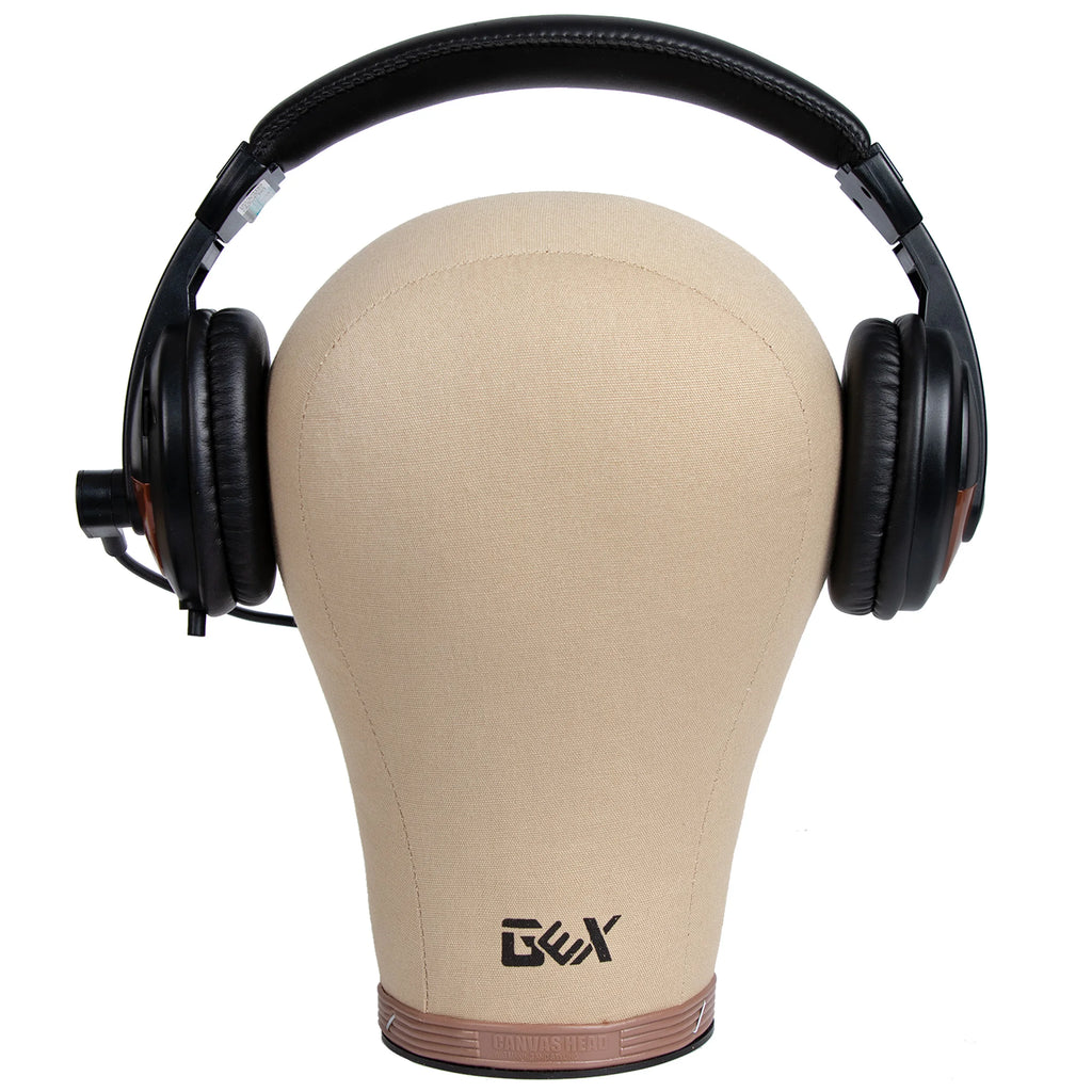 21"/22"/23"/23.5"/24" Canvas block head Mannequin Head weft/wig display style styling manikin head cork inside dryer 10" Tall