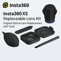 Insta360 X5 Replaceable Lens Kit with Tools, Optical Lens Replacement for X5 360 Camera