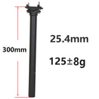 ELITA ONE Carbon Seat Post  25.4/27.2/30.9/31.6 MTB/Road Bike Seatpost  Ultralight 130g 62C