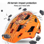 Seeker camouflage mountain bike helmet lightweight breathable road bike riding helmet bicycle outdoor riding protective equipmen