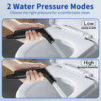Wower Portable Electric Bidet for Personal Hygiene Cleaning 2.3L Shattaf Rechargeable Travel Camping Bidet Shower Sprayer