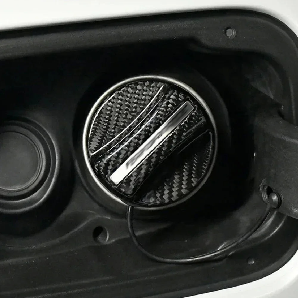 True Carbon Fiber Tank Cover Fuel Tank Air Cap Trim For BMW G80 G06 G07 G42 G14 G15 G16 F82 F20 F21 F83 M2 M3 M4 M5