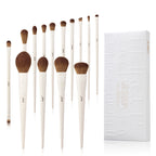 Jessup Makeup Brushes Set,10-14pcs Make Up Brush Contour Foundation Powder Eyeshadow Highlight Blending Concealer Liner T336