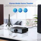 AIYIMA Audio A07 MAX Stereo Amplifier 300W X2 TPA3255 Power Amp 2 Channel Bridgeable Mono 600W  Amplifier for Passive Speaker