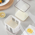 Yogurt Strainer Mesh Cheese Yogurt Maker Fresh Washable Homemade Whey Separator Kitchen Tool for Making Thick Greek Yogurt