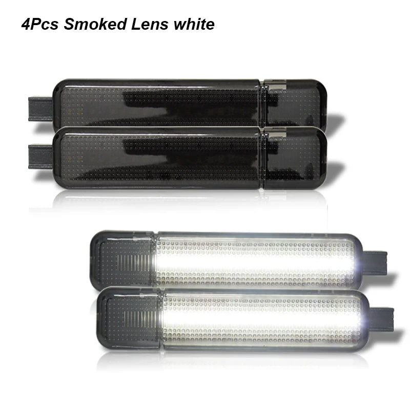 Led Interior Side Door Panel Lights Courtesy Reflector Light for 1999-2006 Silverado/Sierra 1500 2001-2006 3500 2500 HD