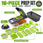 Advanced Vegetable Cutter - Wave Cut Pattern, Decorative Ridges for Veggies, Single Piece
