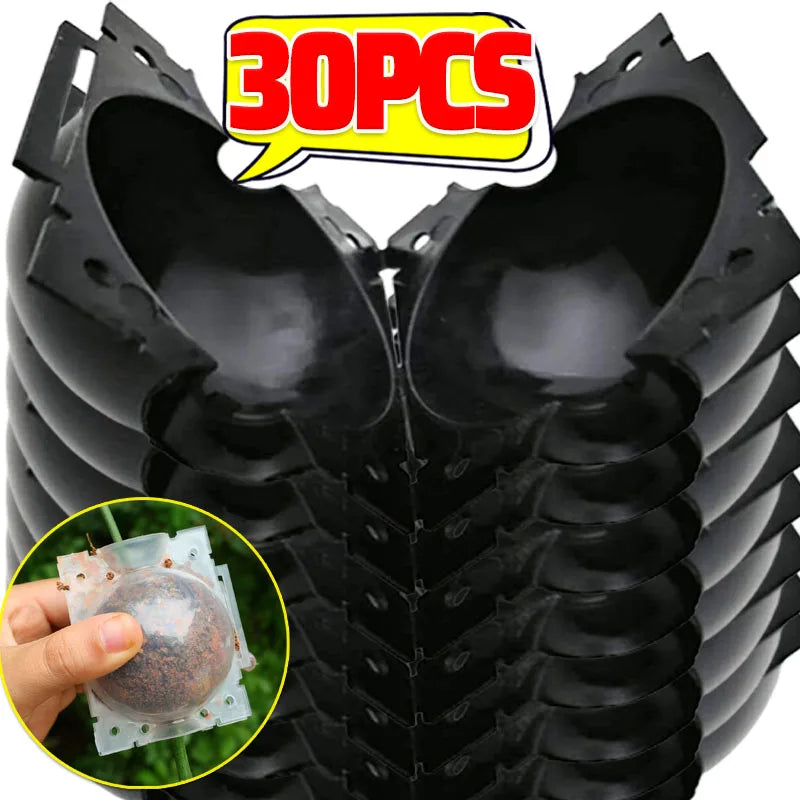 Air Layering Pods Plant Rooting Ball High Pressure Propagation Root Growing Box Graft Breeding Case for Garden Planting Supplies