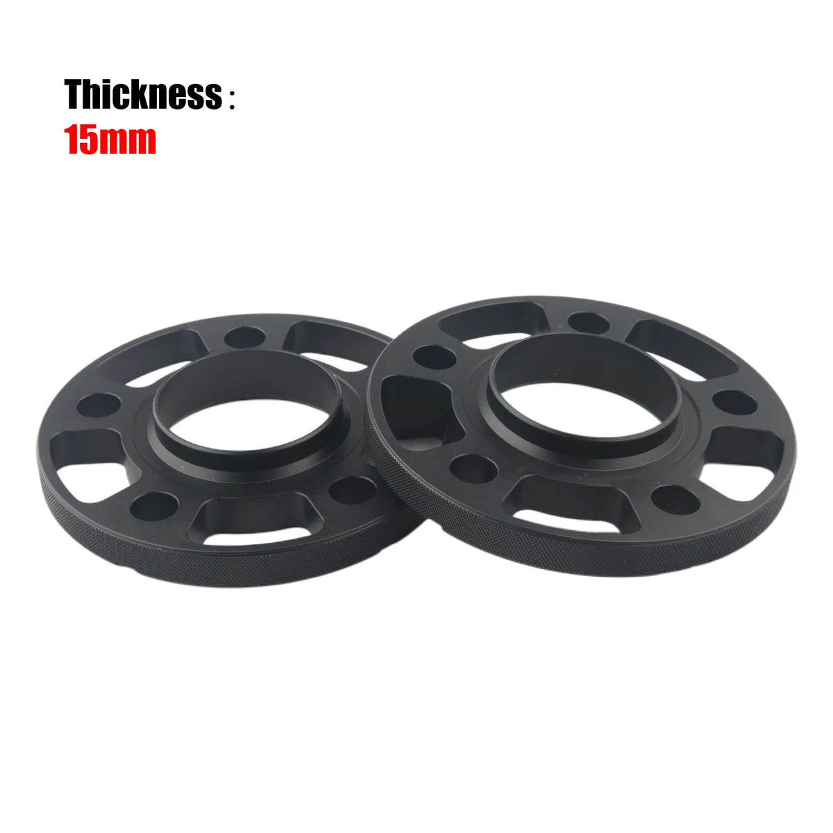 12/15/20mm Wheel Spacer Adapter PCD 5x112 CB 66.6mm-66.55mm 5-Lug Suit For Benz Car 2Pieces/set Aluminium 6061-T6