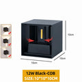 White Light 6000k / Black 12w / China Mainland